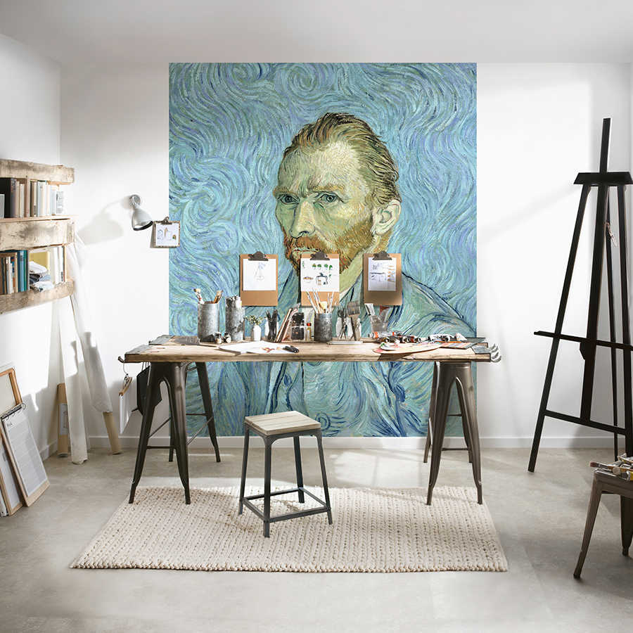 Fototapete "Selbstbildnis" von Vincent van Gogh
