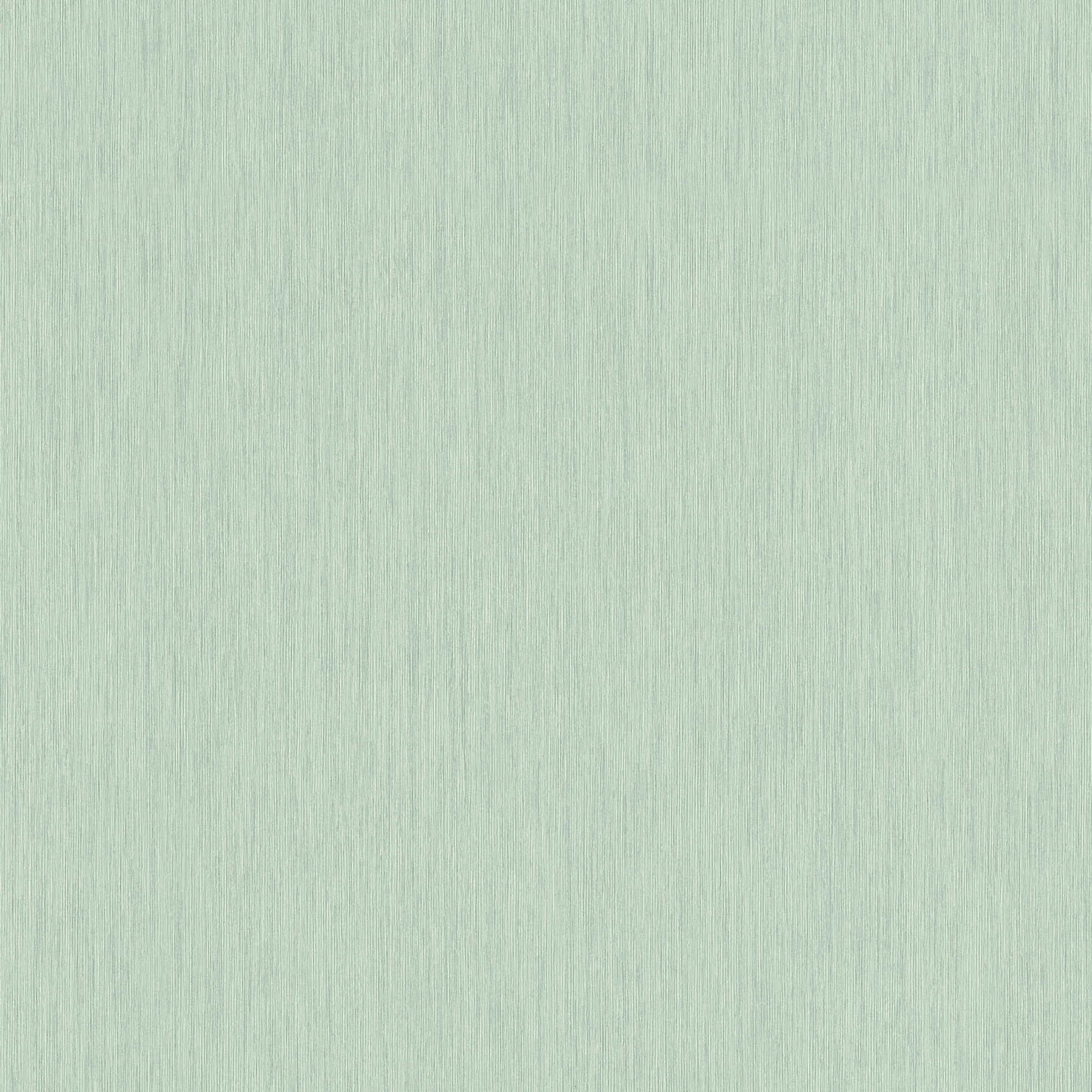 Hellgrüne Tapete meliert, matt mit linierter Strukturprägung
