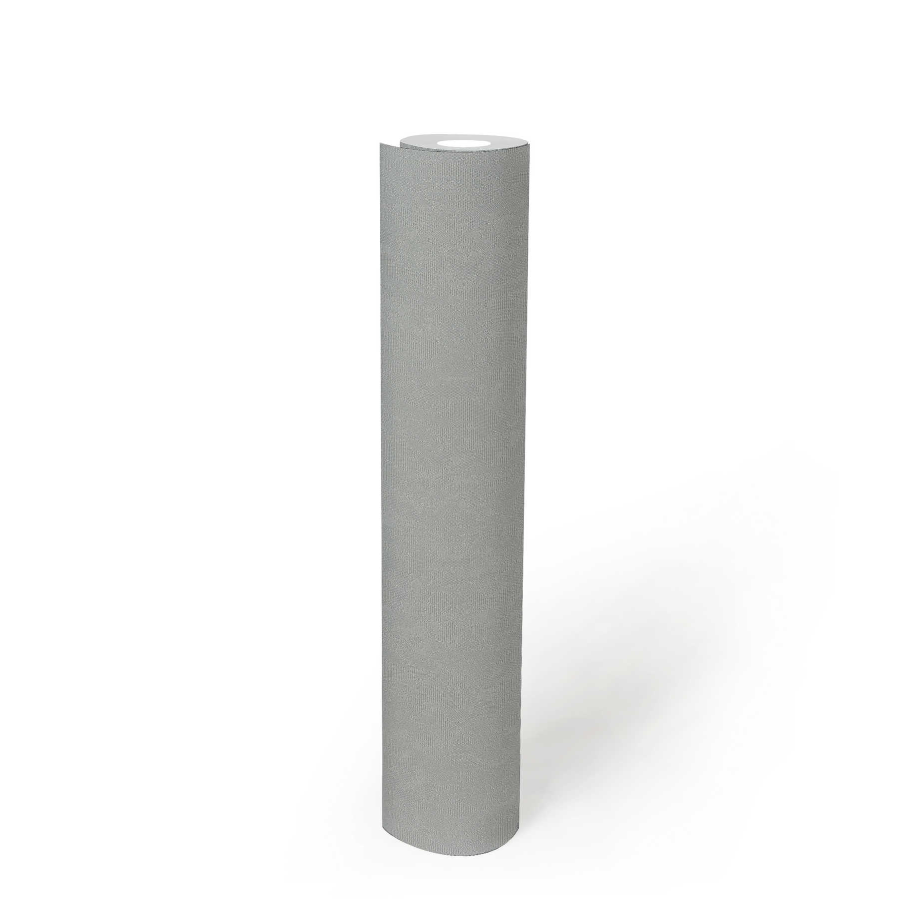             Einfarbige Tapete mit Struktureffekt – Grau
        