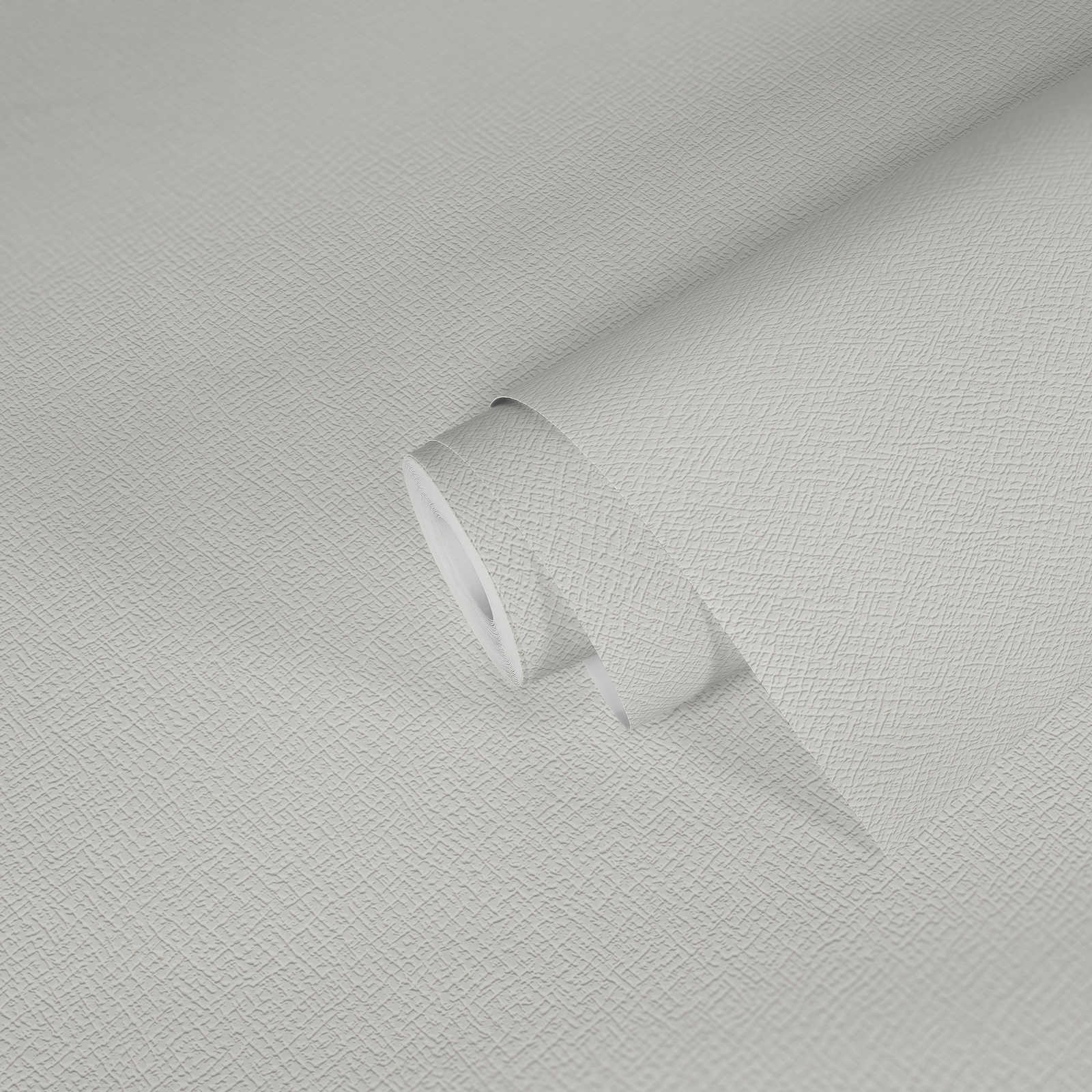             Überstreichbare Tapete mit Struktur – Weiß
        