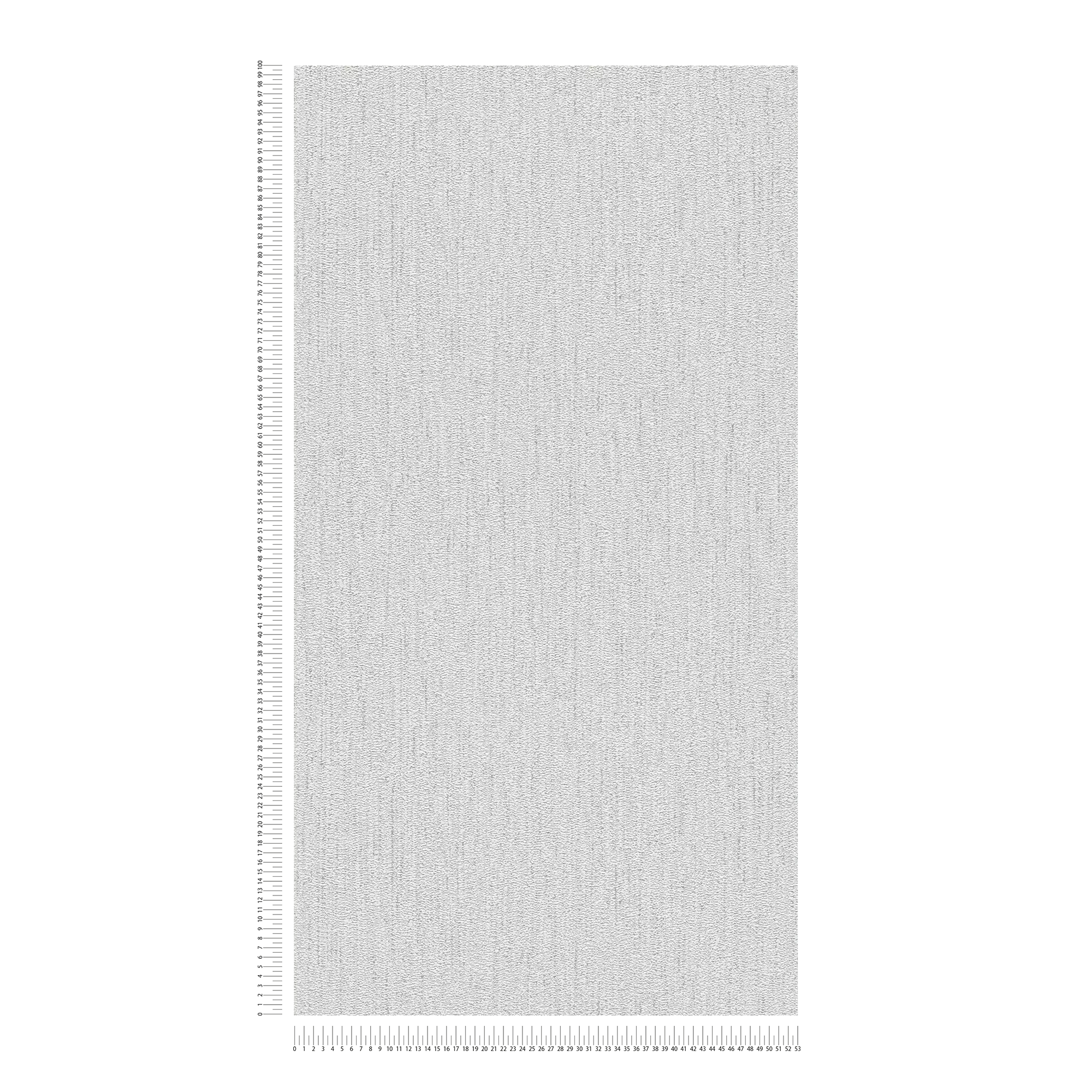             Strukturierte Tapete mit Gewebemuster – Hellgrau, Silber
        