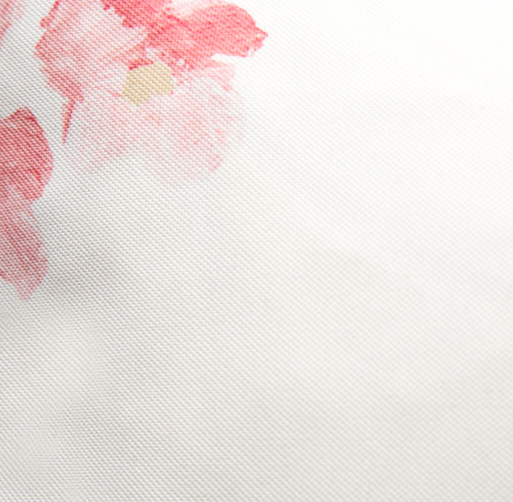             Kissenhülle Weiß «Kirschblüten 4», 45x45cm
        