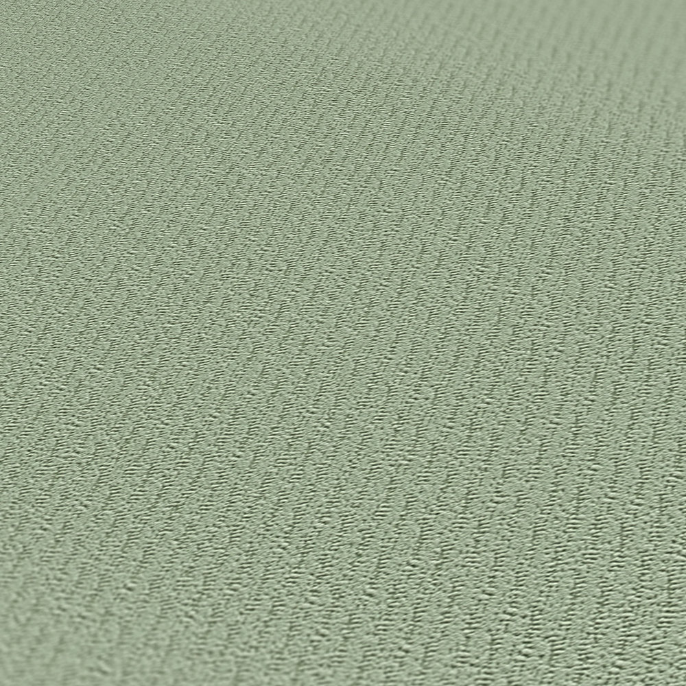             Struktur-Tapete mit Streifen Design – Grün
        