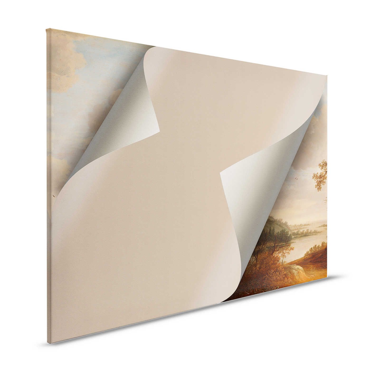 Hidden Places 2 - 3D Leinwandbild verborgenes Kunst Motiv – 1,20 m x 0,80 m

