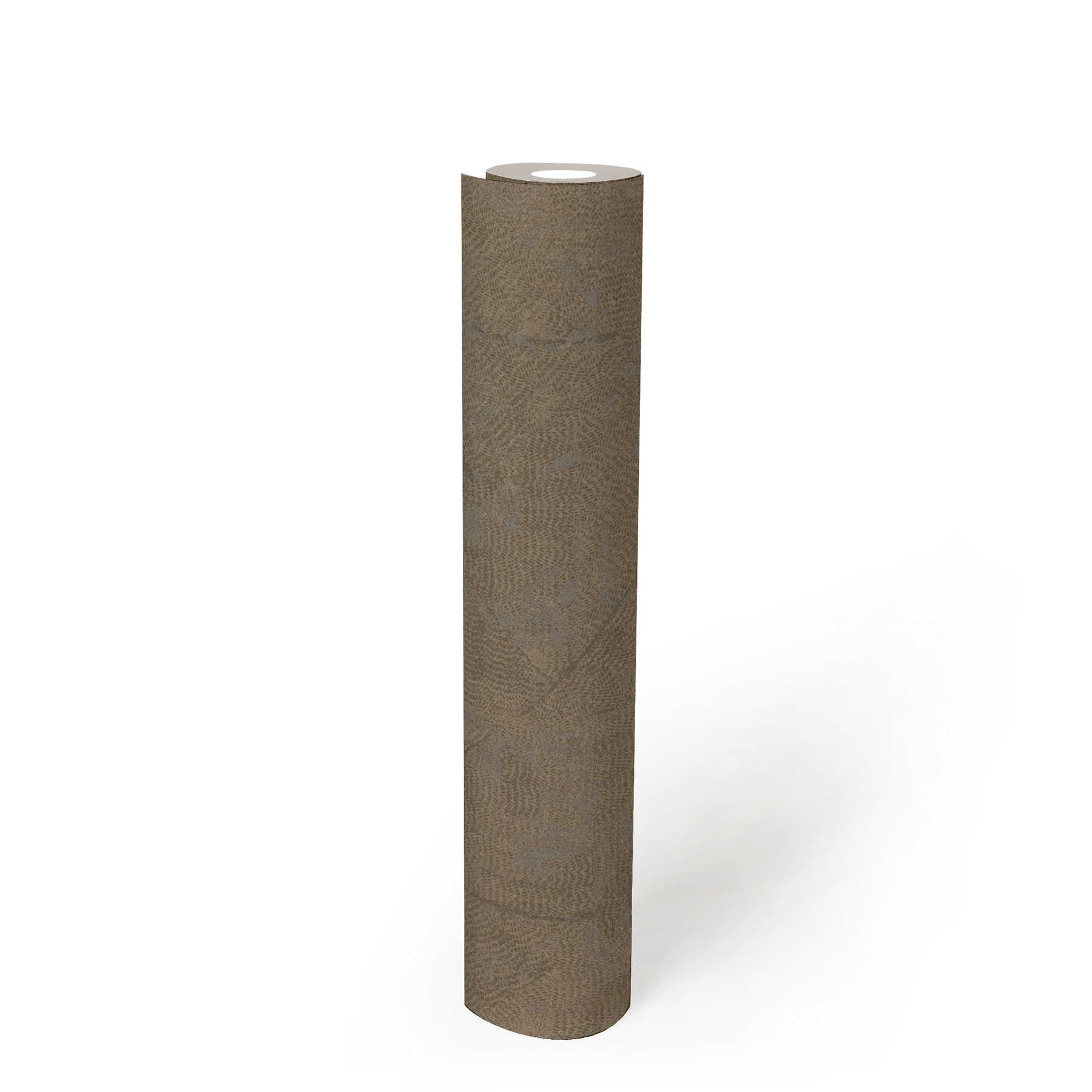             Tapete mediterraner Stil, gemustert – Braun, Bronze, Grau
        