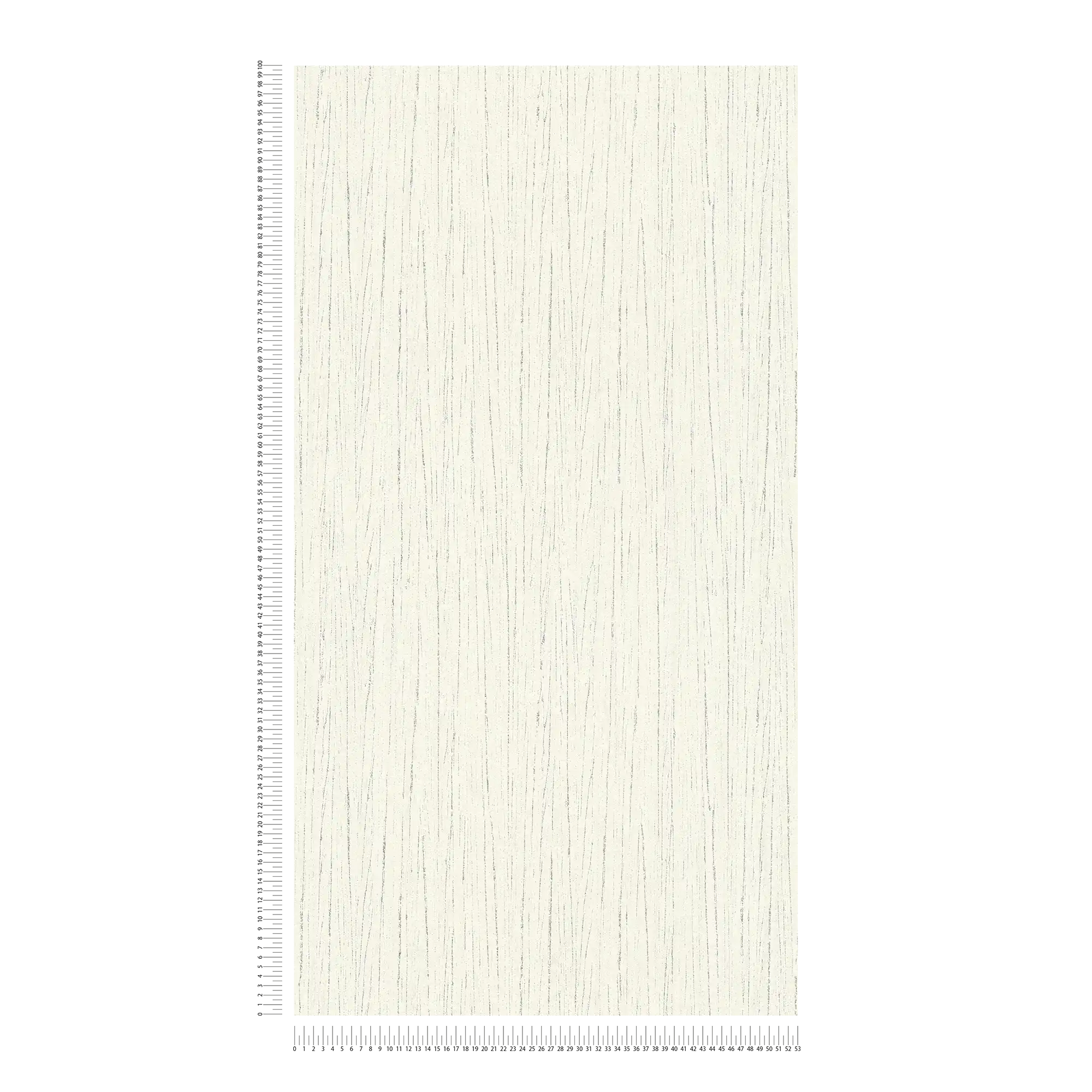             melierte Tapete Weiß Grau mit Natur Design
        