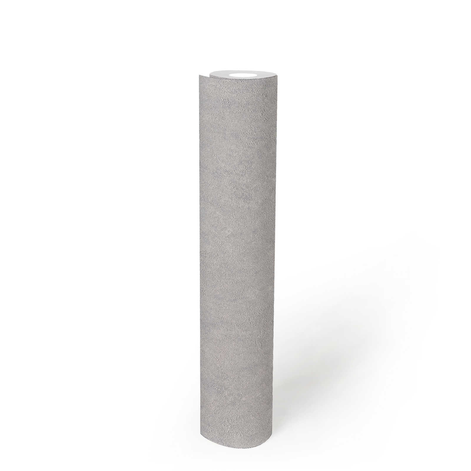             Einfarbige Strukturtapete glänzend mit Metalliceffekt – Grau, Silber
        