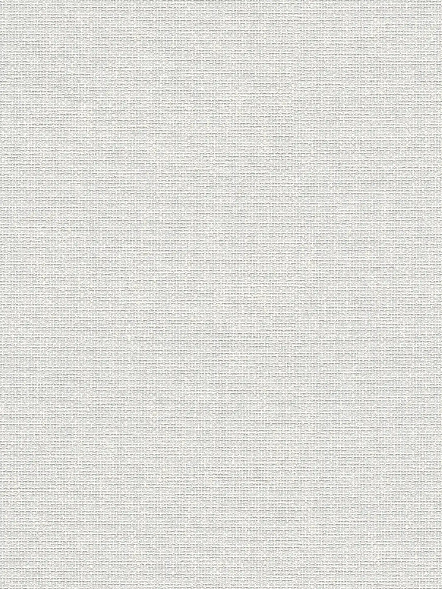 Überstreichbare Tapete Gewebestruktur & Textil Look – Weiß
