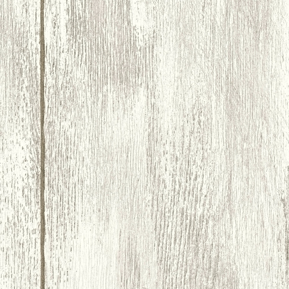             Tapete Holz-Optik für ein gemütliches Landhaus-Feeling – Beige, Creme, Grau
        