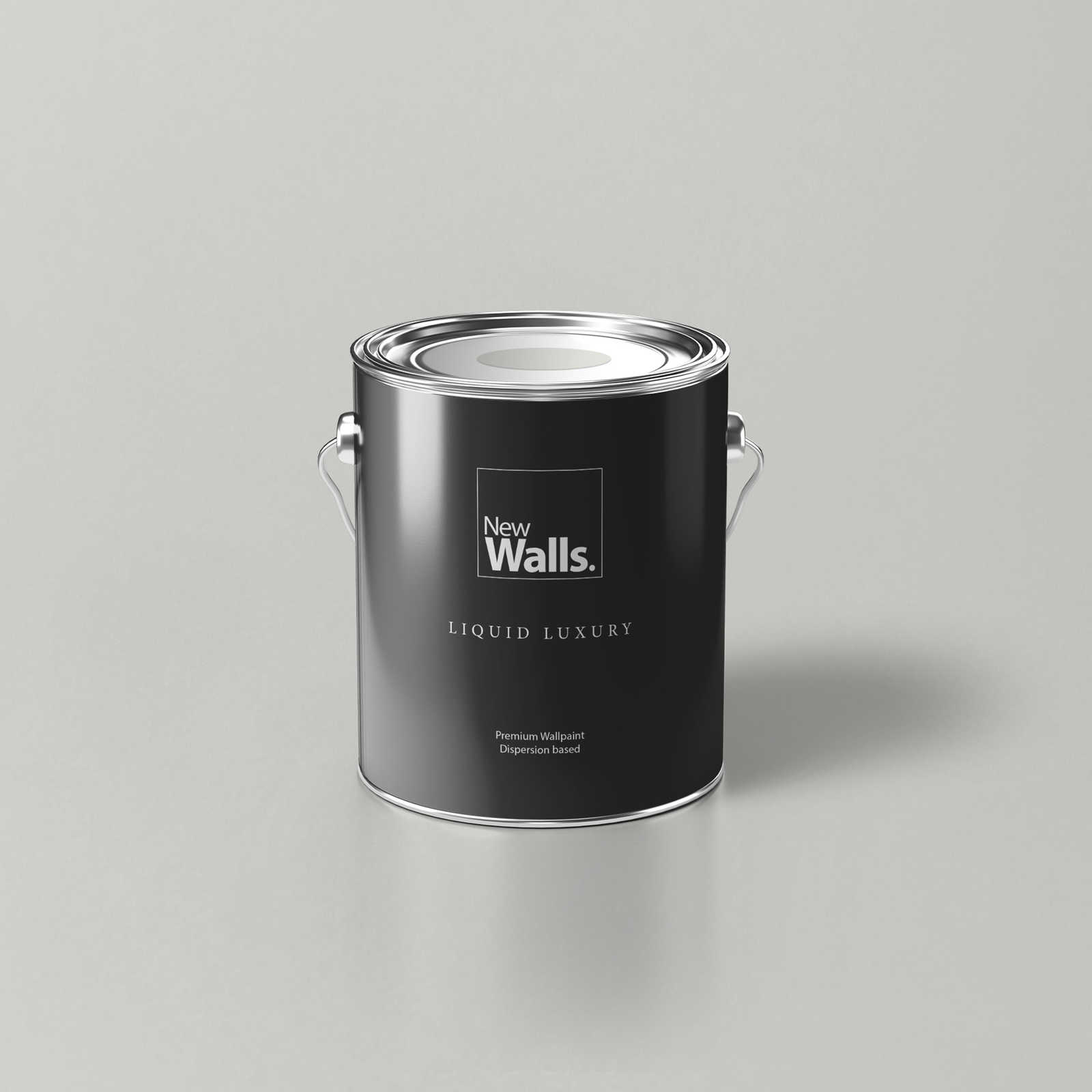 Premium Wandfarbe behagliches Hellgrau »Creamy Grey« NW107 – 2,5 Liter
