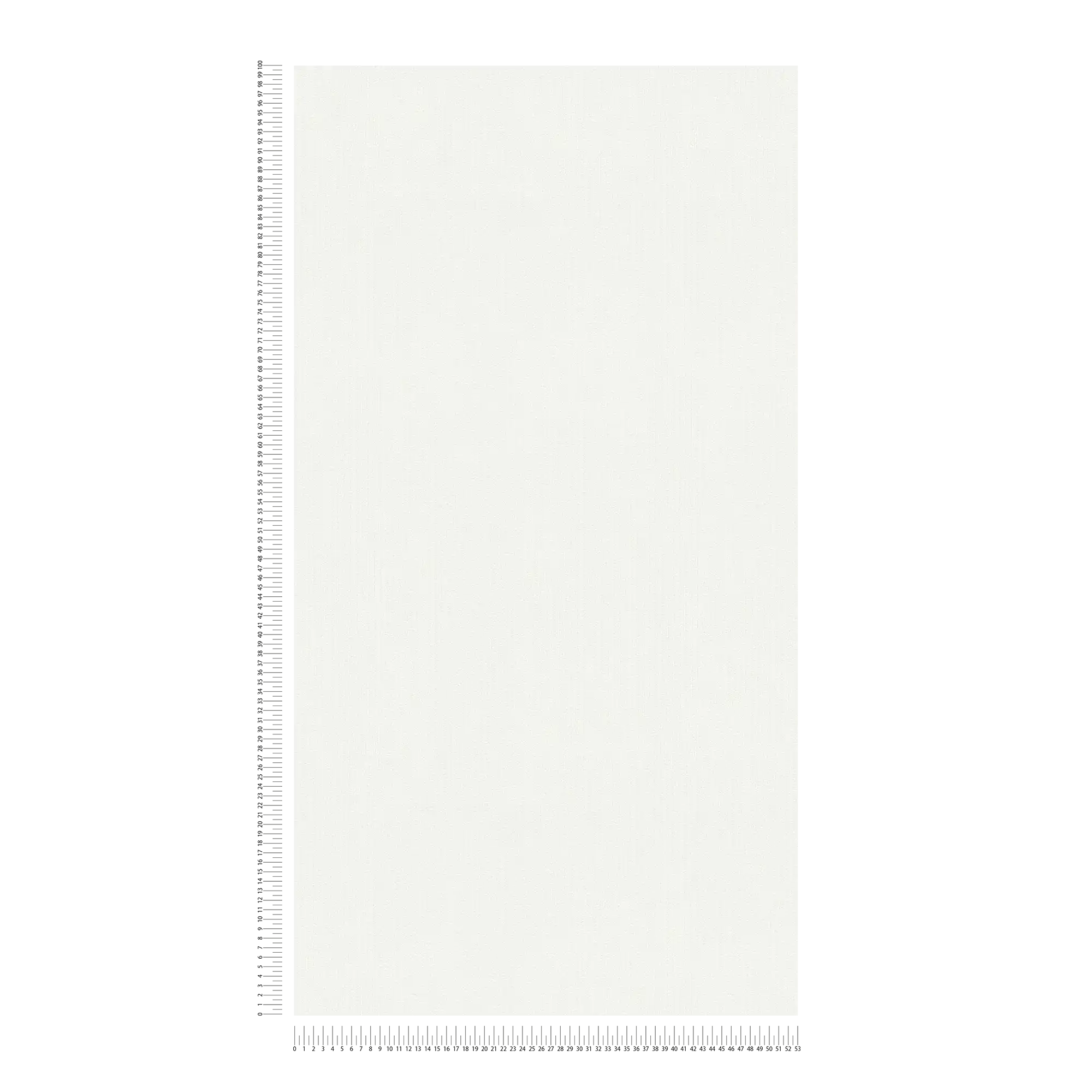             Unifarbene Tapete Weiß mit liniertem Strukturmuster
        