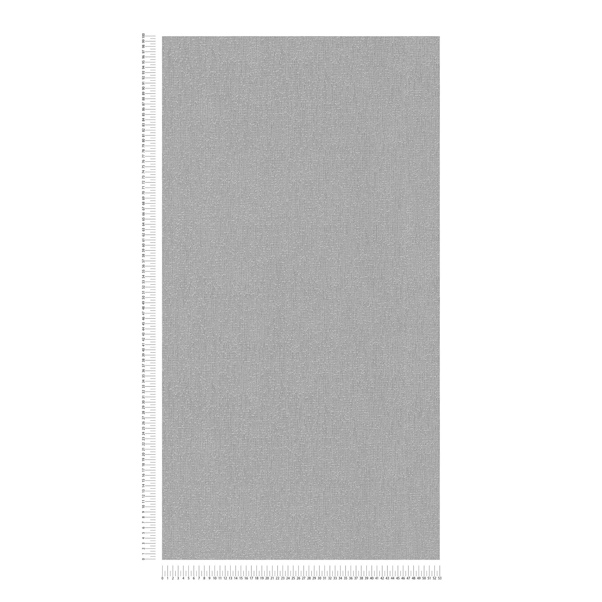             Tapete einfarbig mit Strukturdetails, Scandi Stile – Grau
        