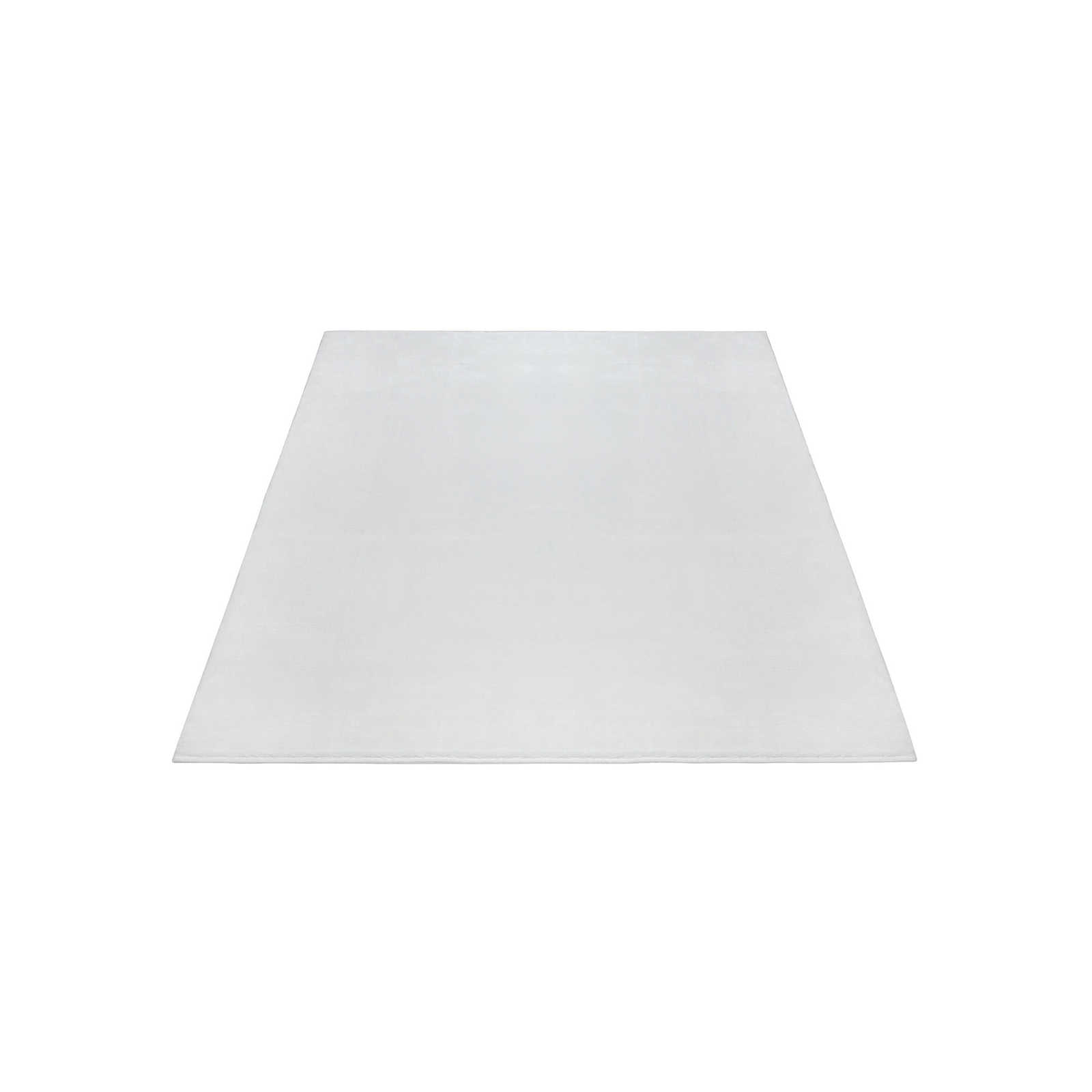 Flauschiger Hochflor Teppich in angenehmen Creme – 200 x 140 cm
