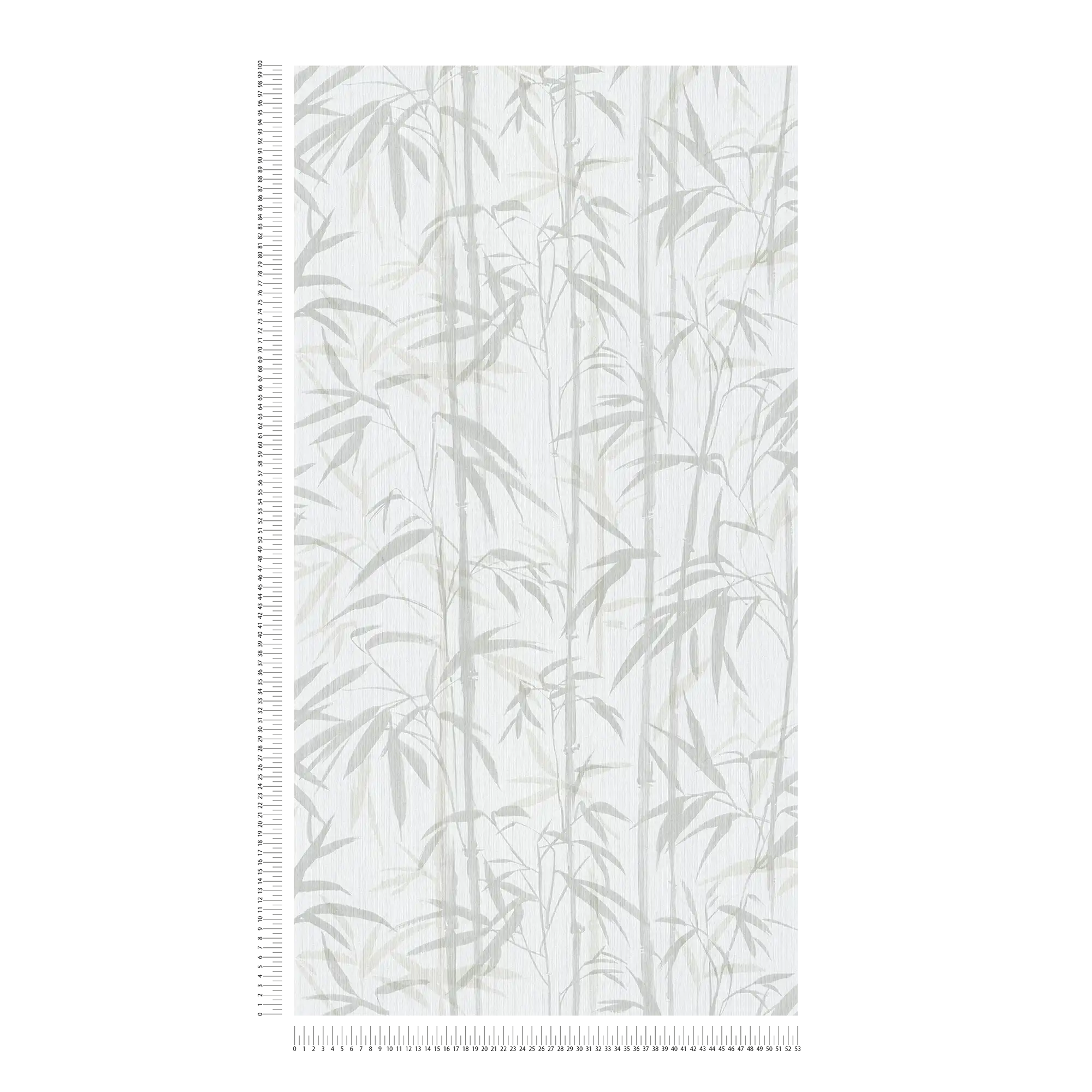             MICHALSKY Vliestapete natürliches Bambus Muster – Beige, Creme
        