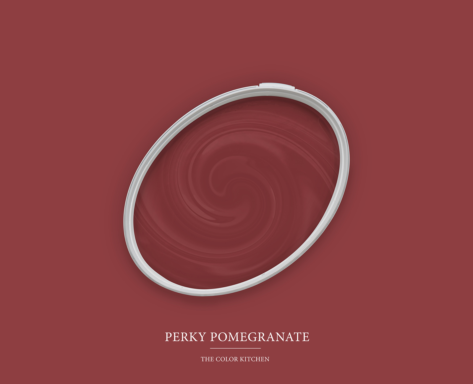 Wandfarbe in leidenschaftlichem Dunkelrot »Perky Pomegranate« TCK7006 – 5 Liter
