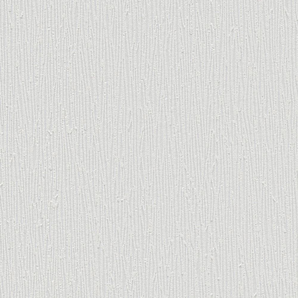             Hellgraue Vliestapete mit einfarbigem Strukturdesign – Grau
        