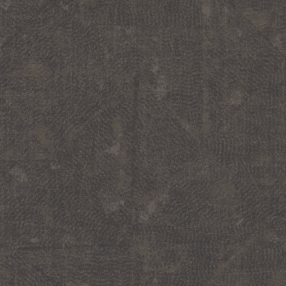             Dunkelbraune Vliestapete subtil gemustert – Braun, Schwarz, Bronze
        