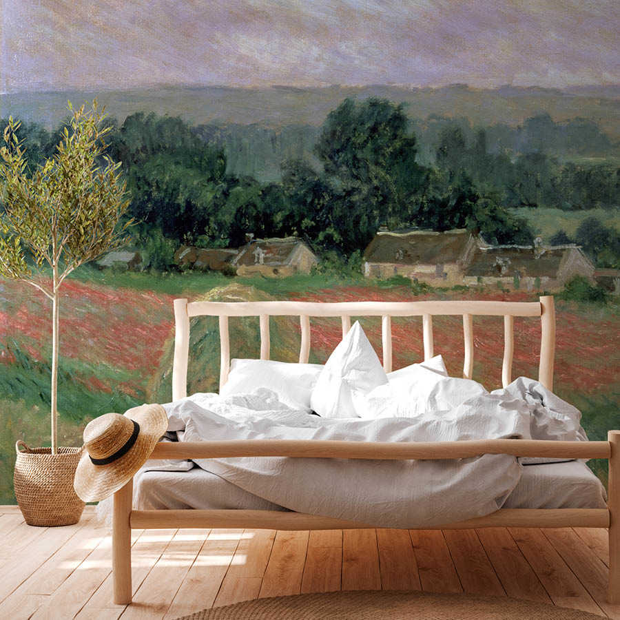 Fototapete "Heuhaufen in Giverny" von Claude Monet
