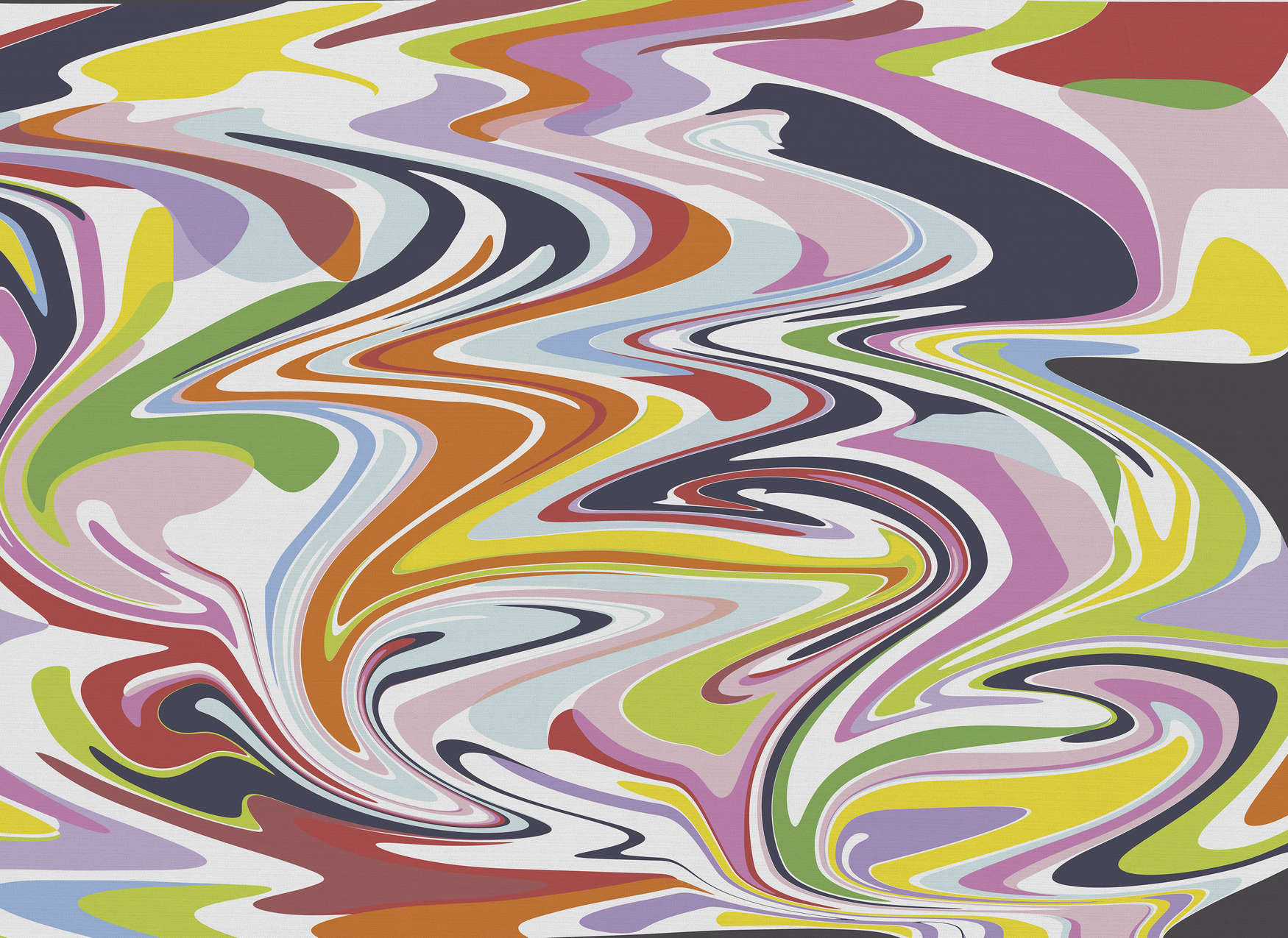             Fototapete abstraktes Farbgemisch buntes Muster – Bunt
        