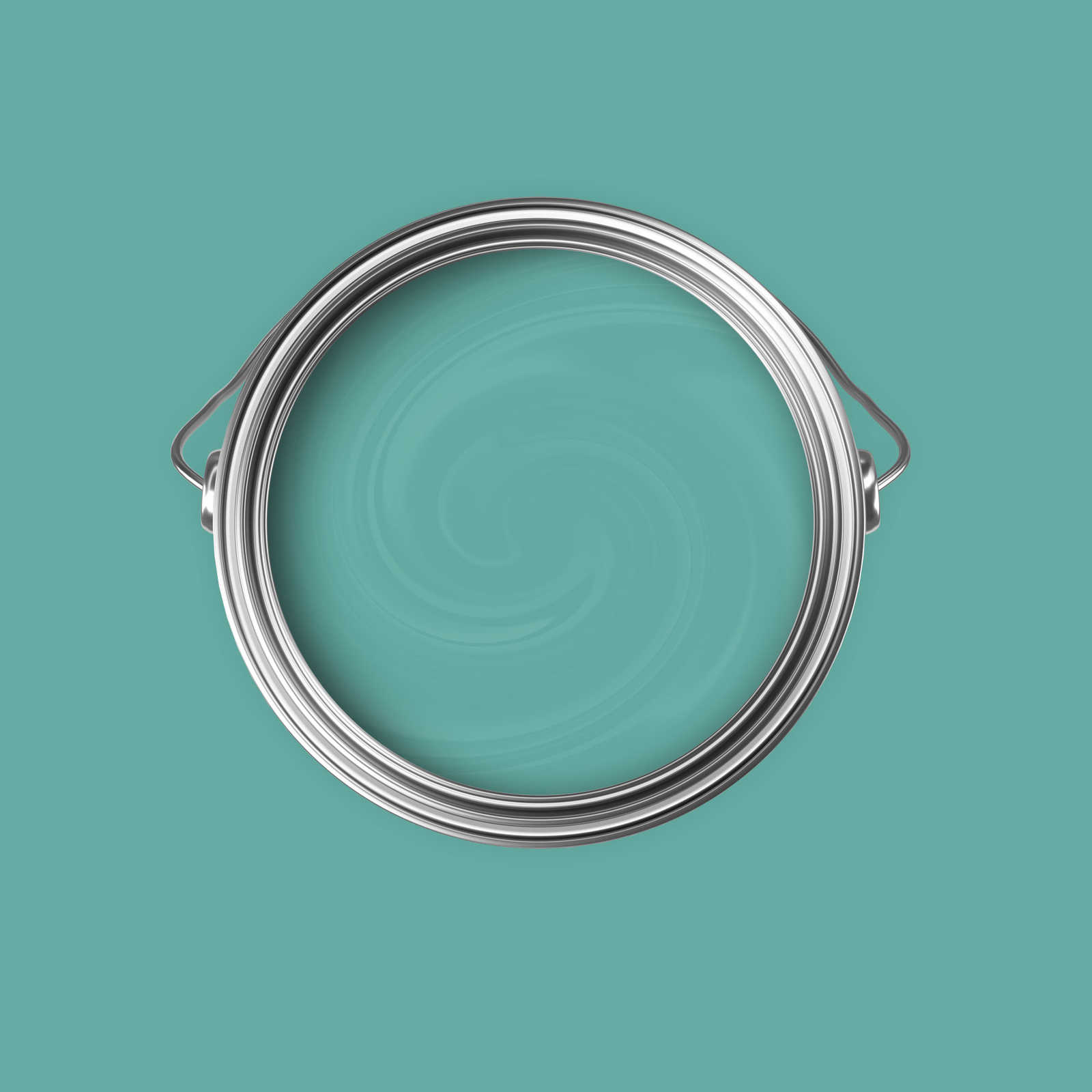             Premium Wandfarbe strahlendes Mint »Expressive Emerald« NW407 – 5 Liter
        