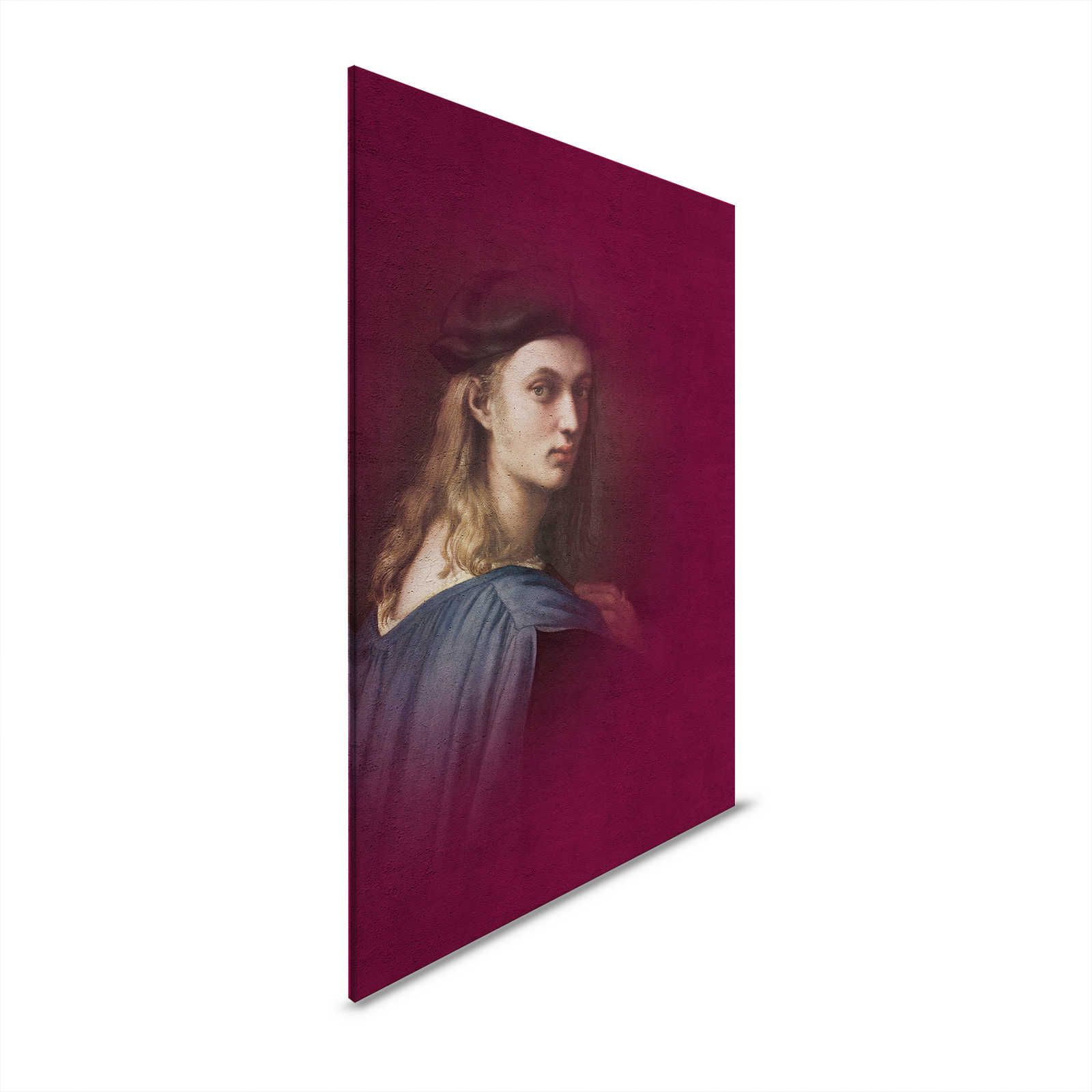 Leinwandbild Klassik Portrait junger Mann – 0,80 m x 1,20 m
