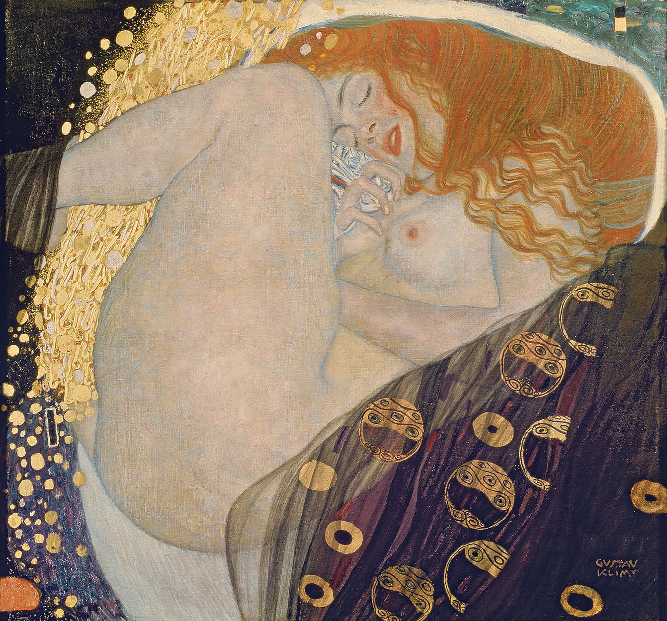             Fototapete "Danae" von Gustav Klimt
        