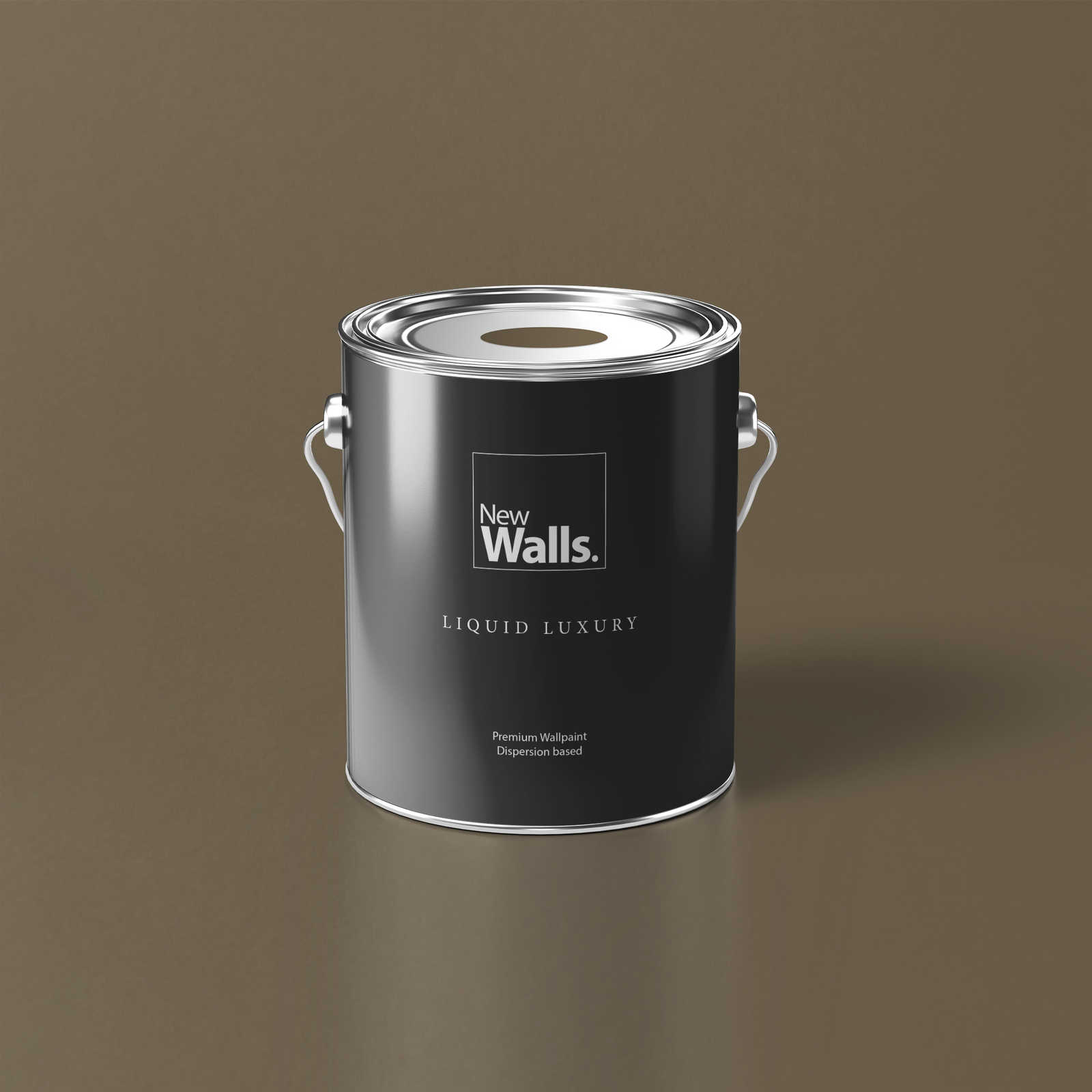 Premium Wandfarbe kräftiges Khaki »Essential Earth« NW713 – 5 Liter
