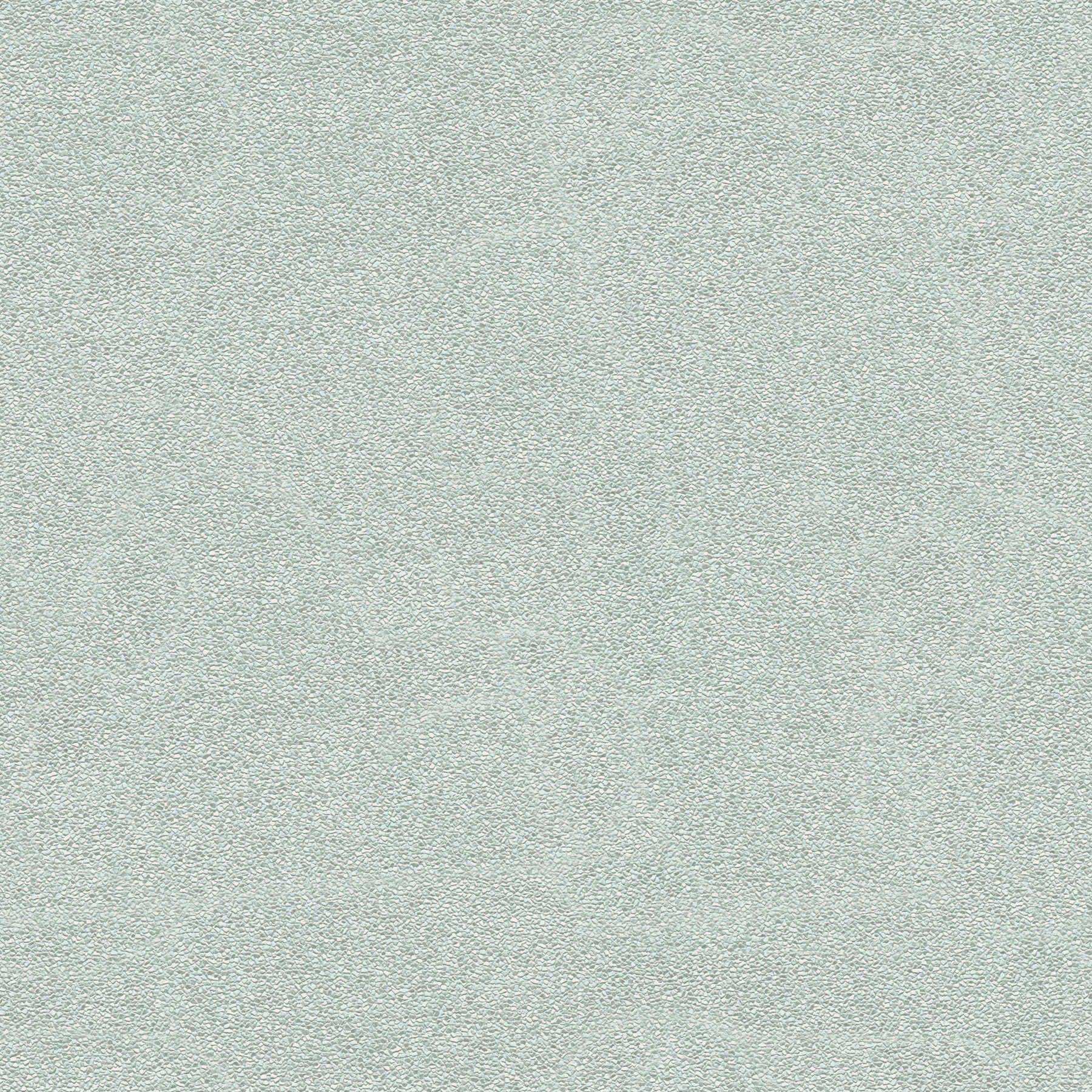 Tapete Sandstruktur in Grau-Grün mit seidenmatt Finish
