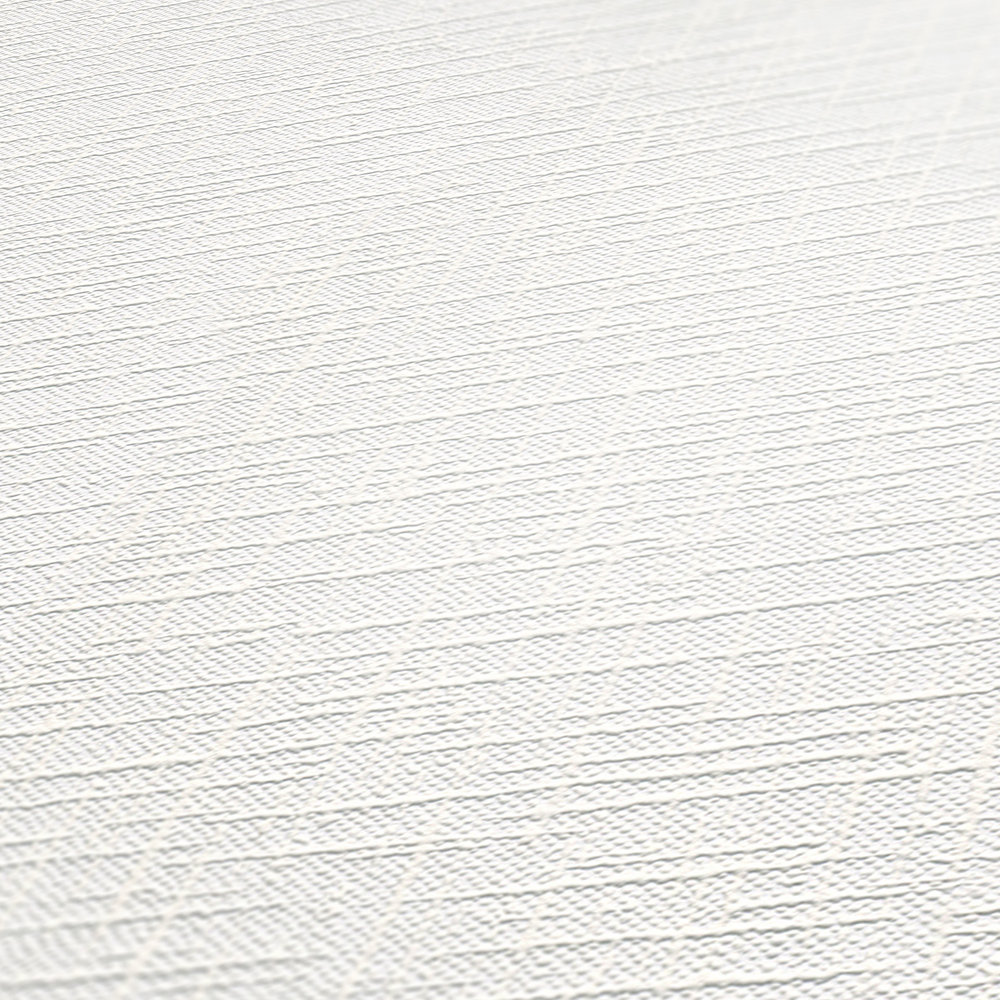             Weiße Tapete Retro Textur mit Gewebeoptik
        