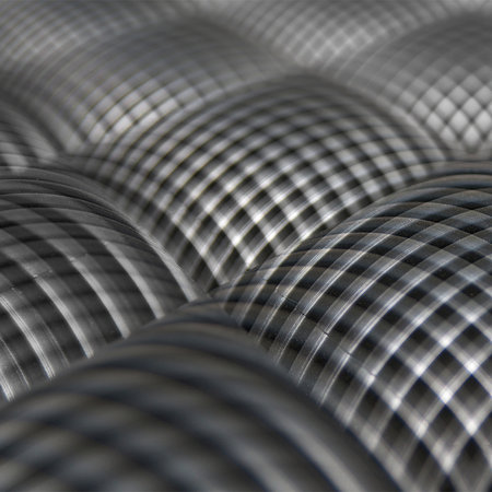         Fototapete Industrial Design mit 3D Wellen-Muster
    