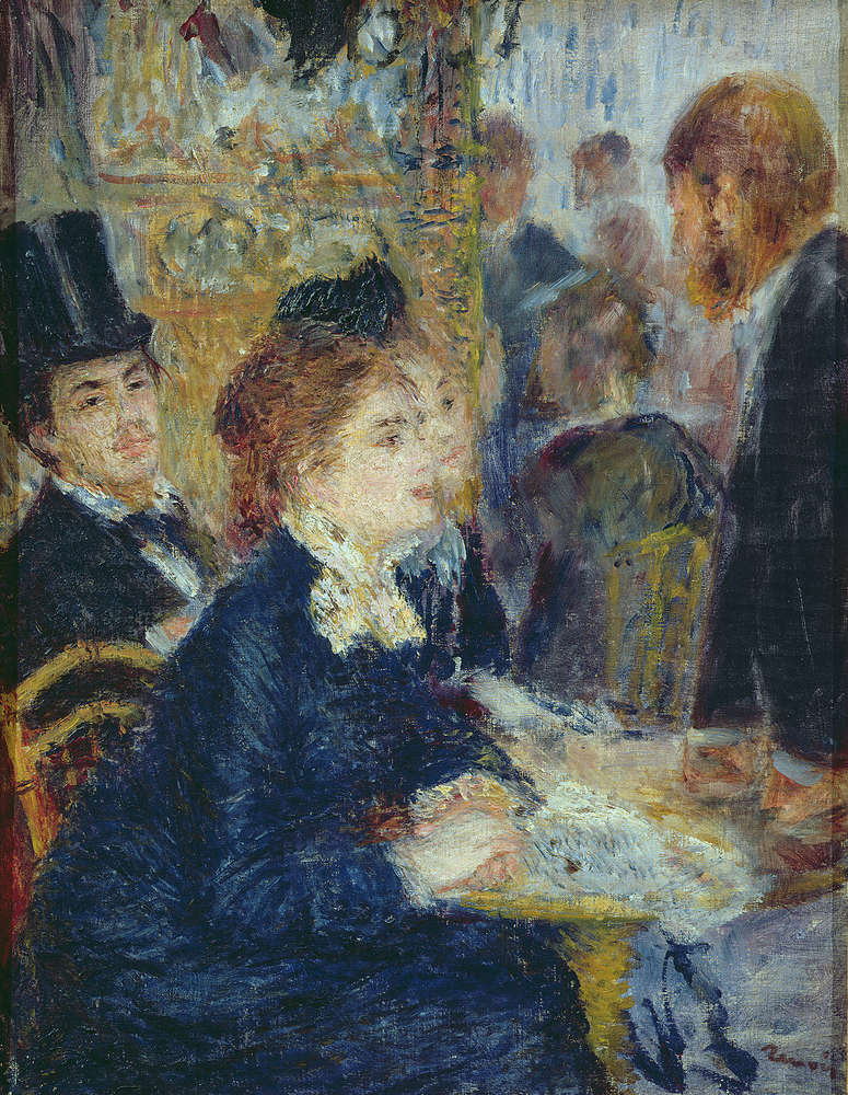             Fototapete "Im Kaffeehaus" von Pierre Auguste Renoir
        
