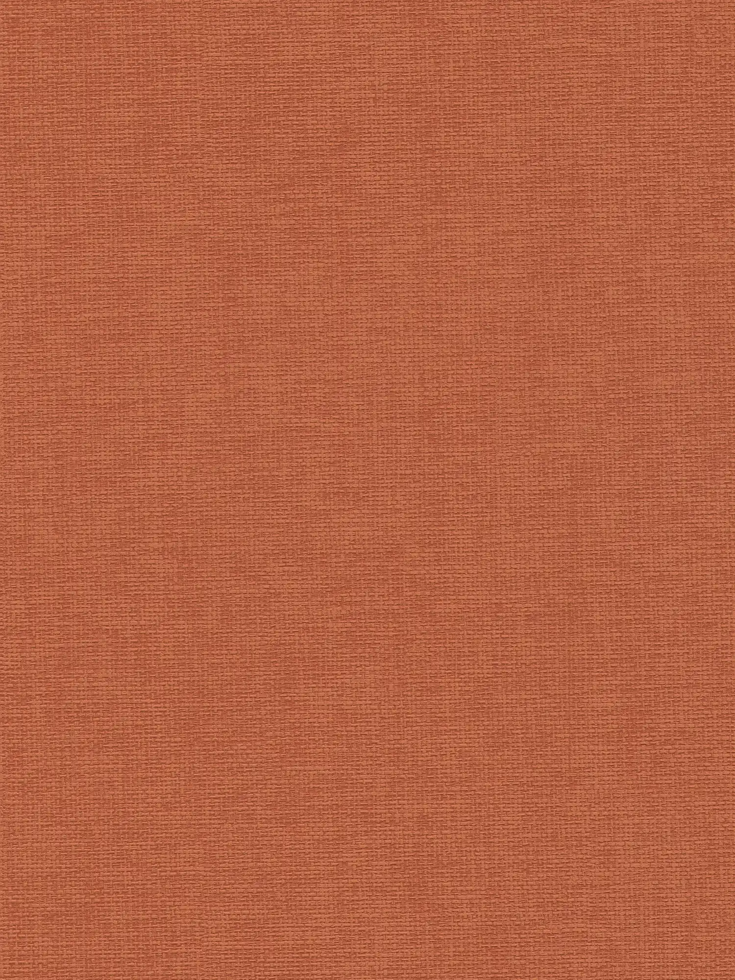 Orangerote Tapete mit Textilstruktur – Rot
