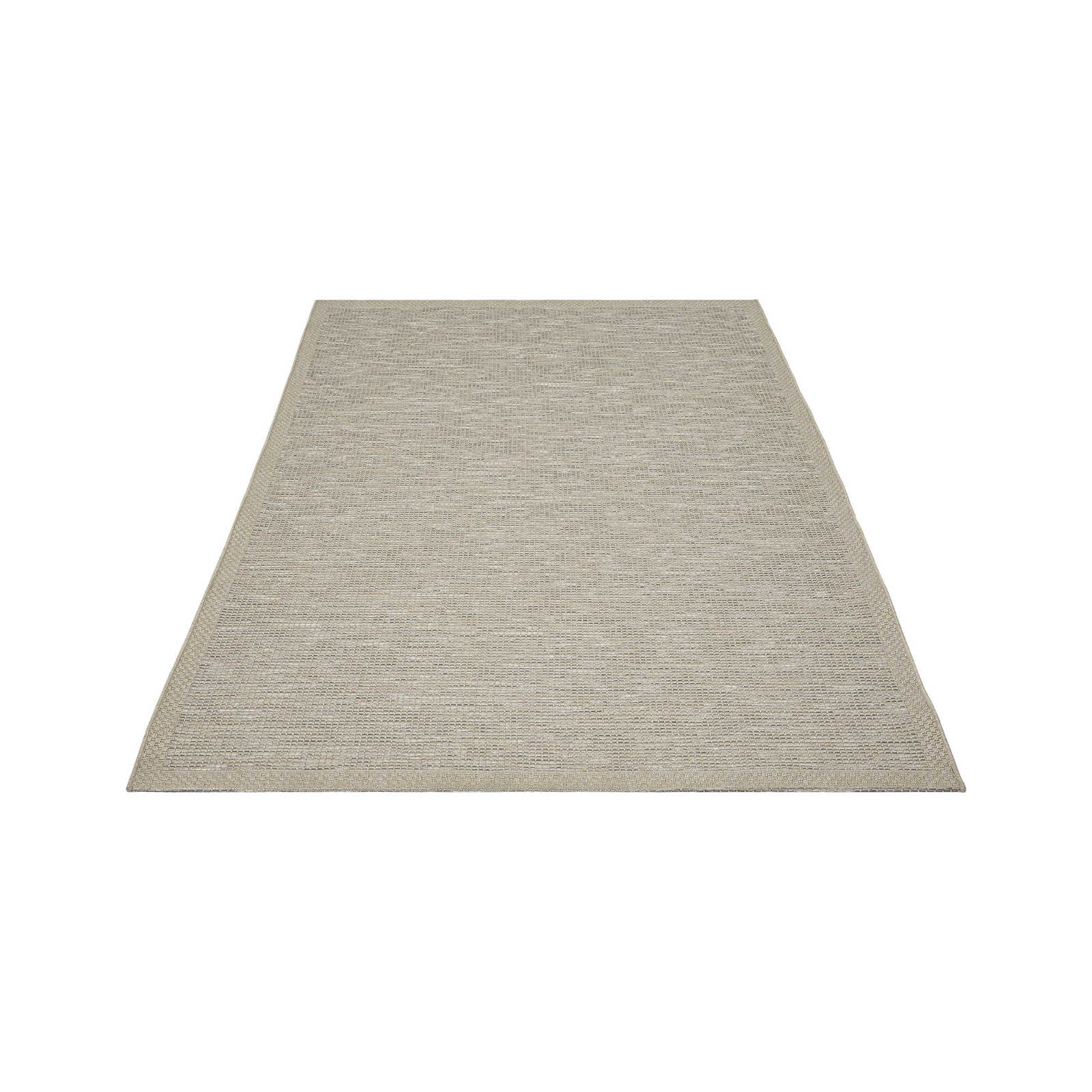 Flachgewebe Outdoor Teppich in Greige – 220 x 160 cm
