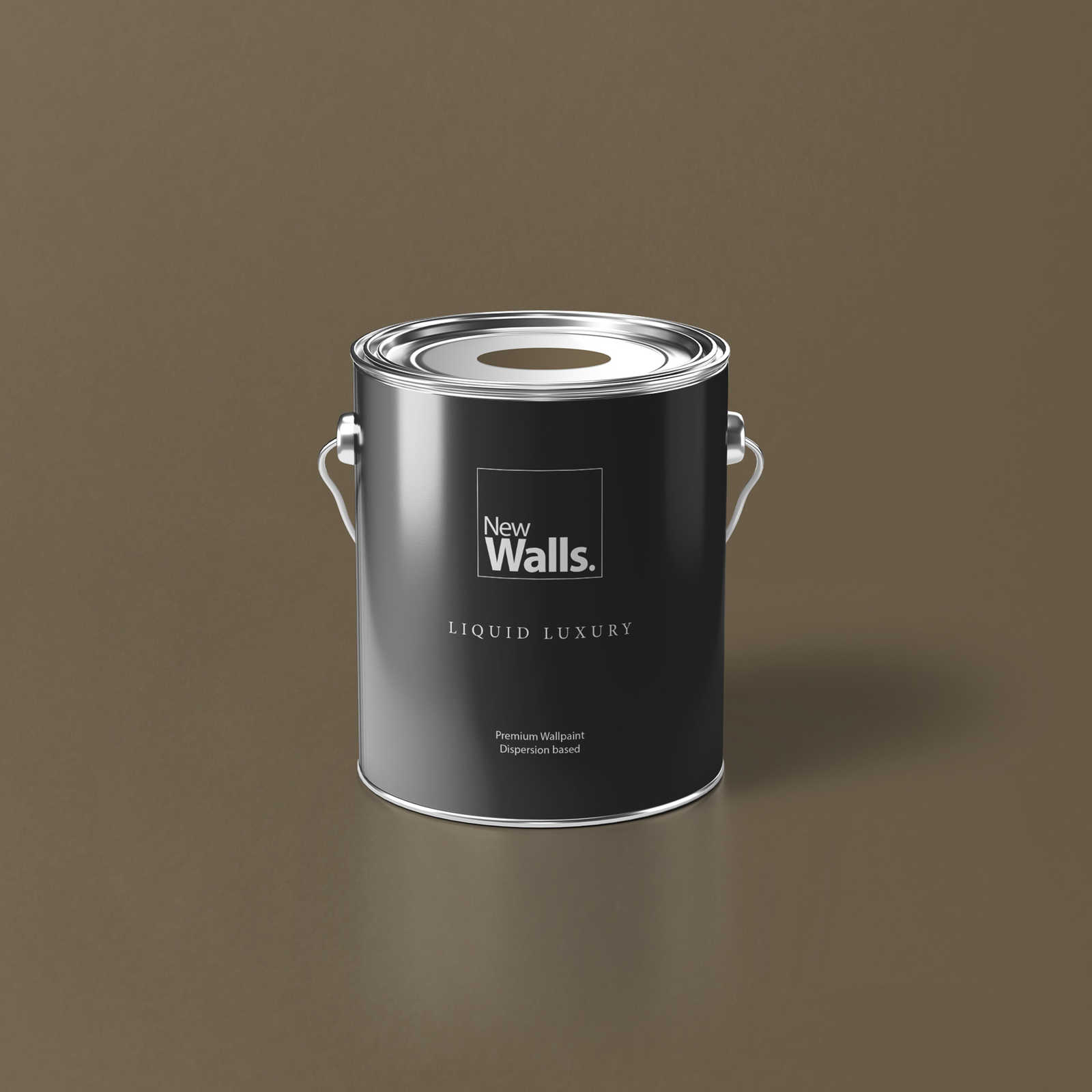 Premium Wandfarbe kräftiges Khaki »Essential Earth« NW713 – 2,5 Liter
