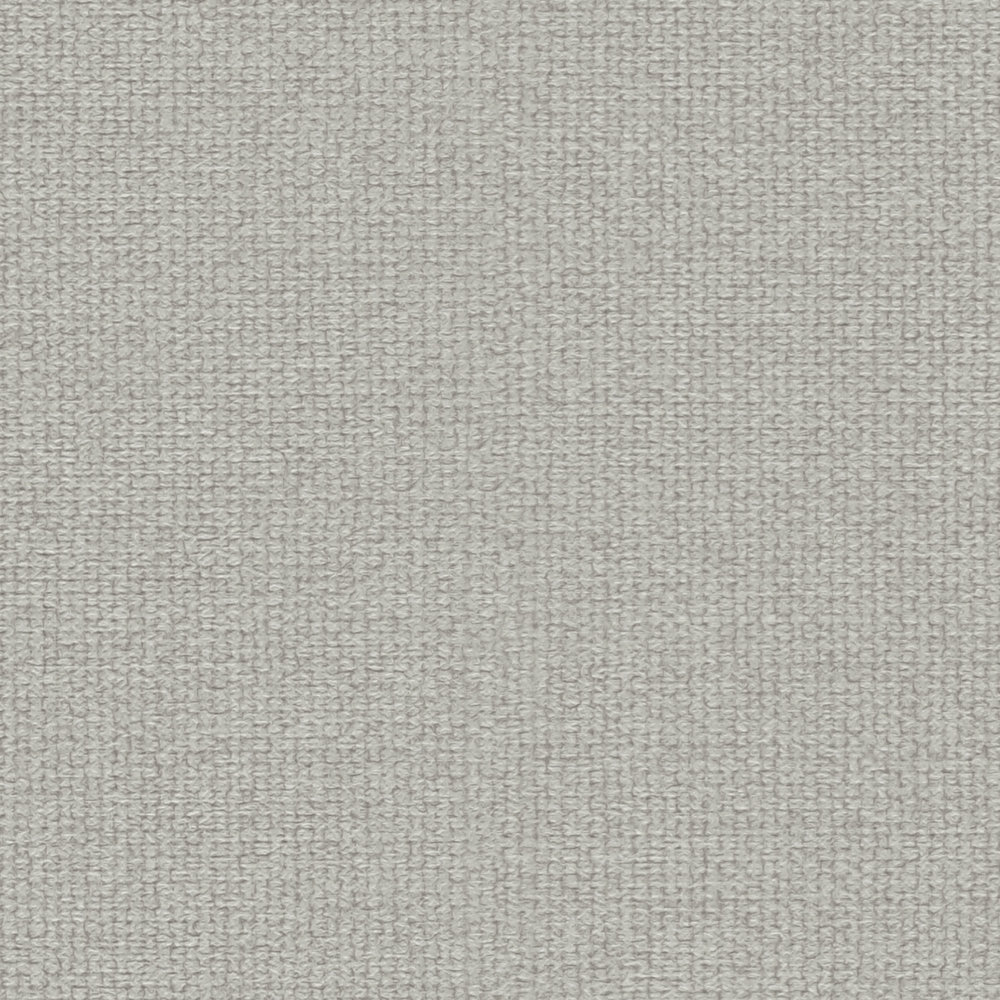             Vliestapete Leinenoptik mit Strukturdetails, einfarbig – Grau, Beige
        