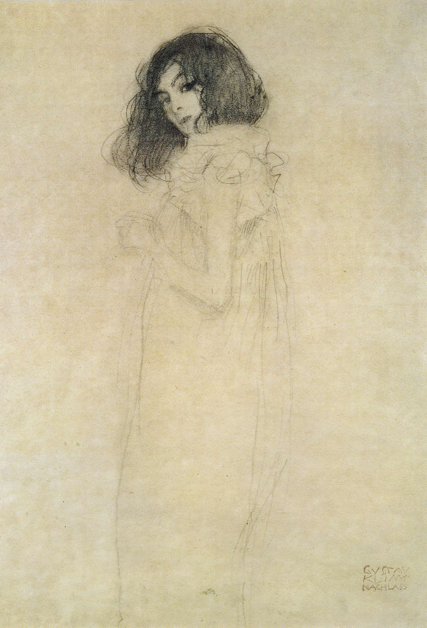            Fototapete "Bildnis Frau Gl." von Gustav Klimt
        