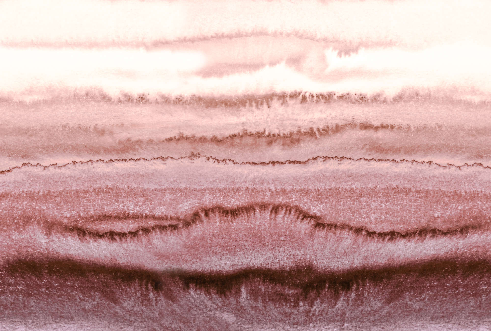             Aquarell Fototapete abstrakt mit Farbverlauf in Rosé
        