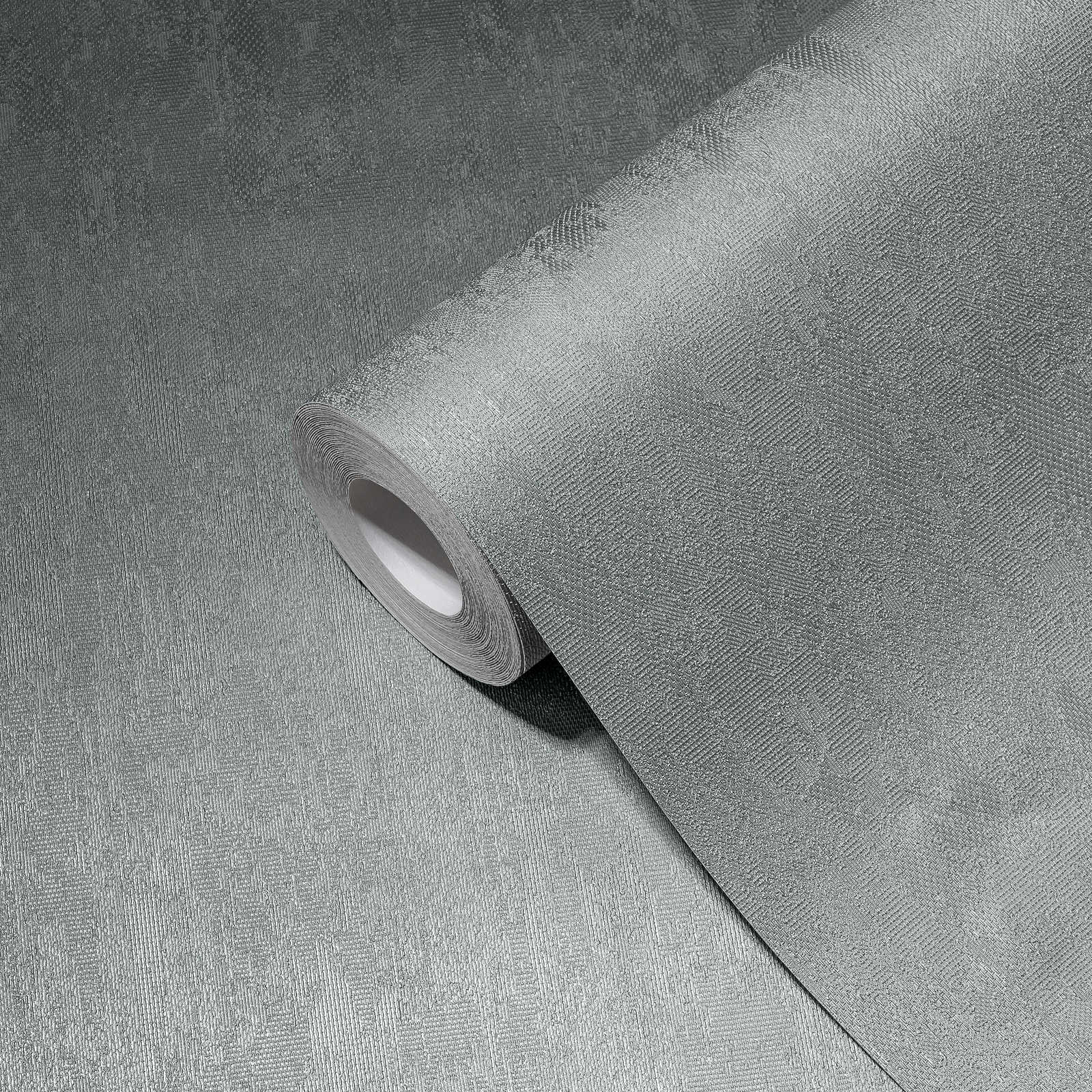             Einfarbige Tapete mit Struktureffekt – Grau
        