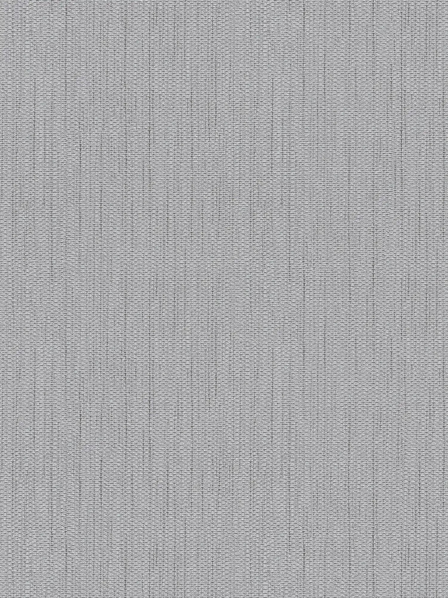 Vliestapete Textiloptik mit Leinen-Struktur – Grau
