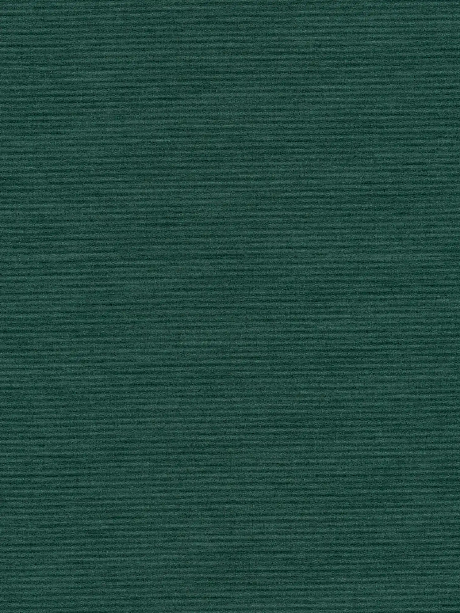         Tannengrüne Vliestapete mit Textilstruktur – Grün
    
