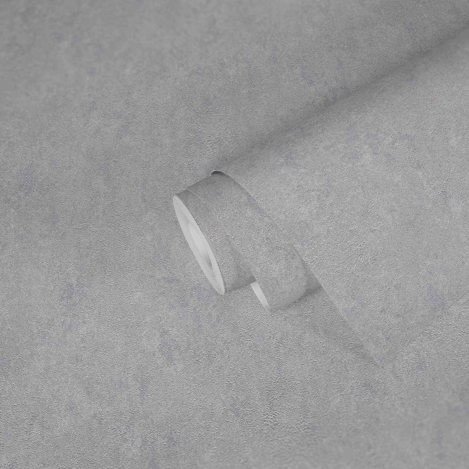             Einfarbige Strukturtapete glänzend mit Metalliceffekt – Grau, Silber
        