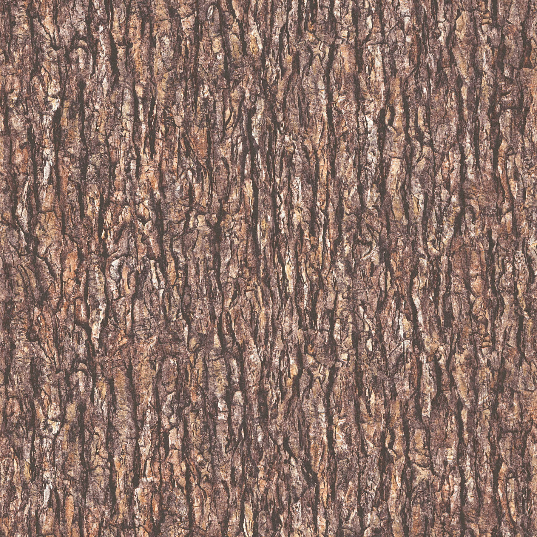         Vliestapete Holz, rustikales Rinden Muster – Braun, Beige
    
