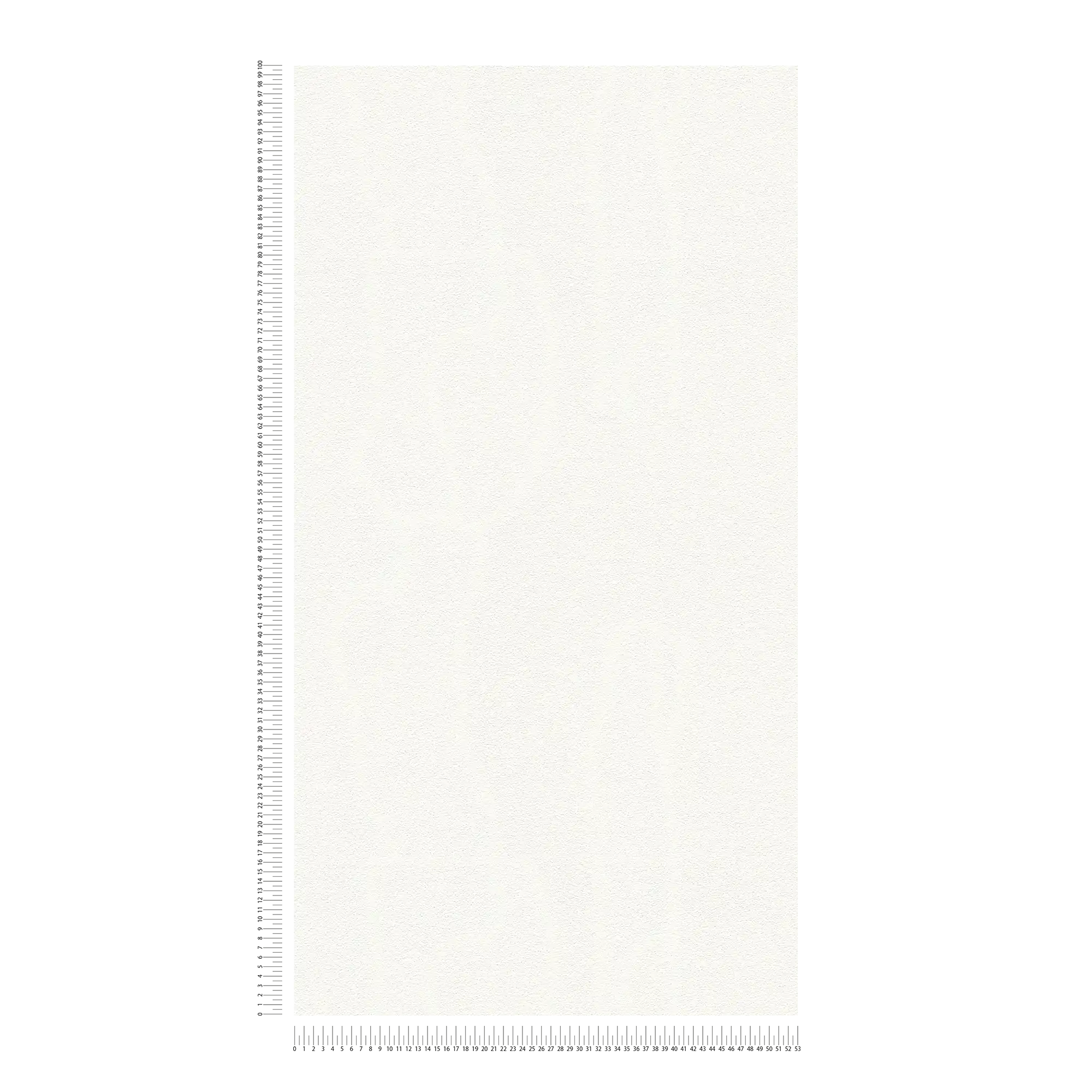             Unifarbene Tapete Weiß mit flächiger Schaumstruktur
        