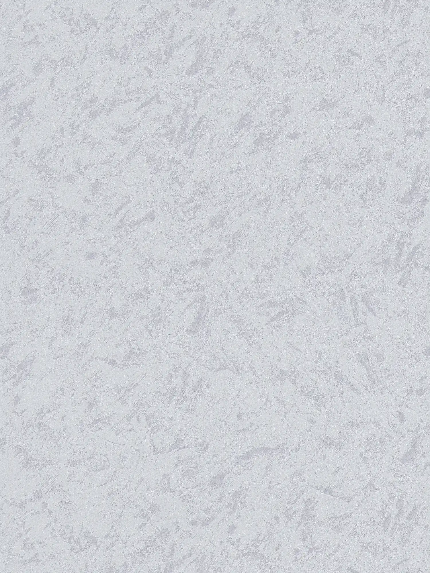             Einfarbige Mustertapete Wischputz-Optik – Grau, Violett
        