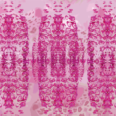 Fototapete Pink Design mit abstraktem Muster
