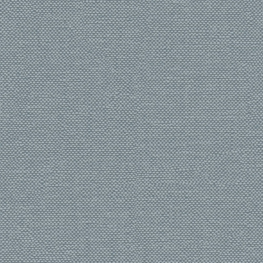             Einfarbige Tapete mit Gewebe-Struktur matt – Blau
        