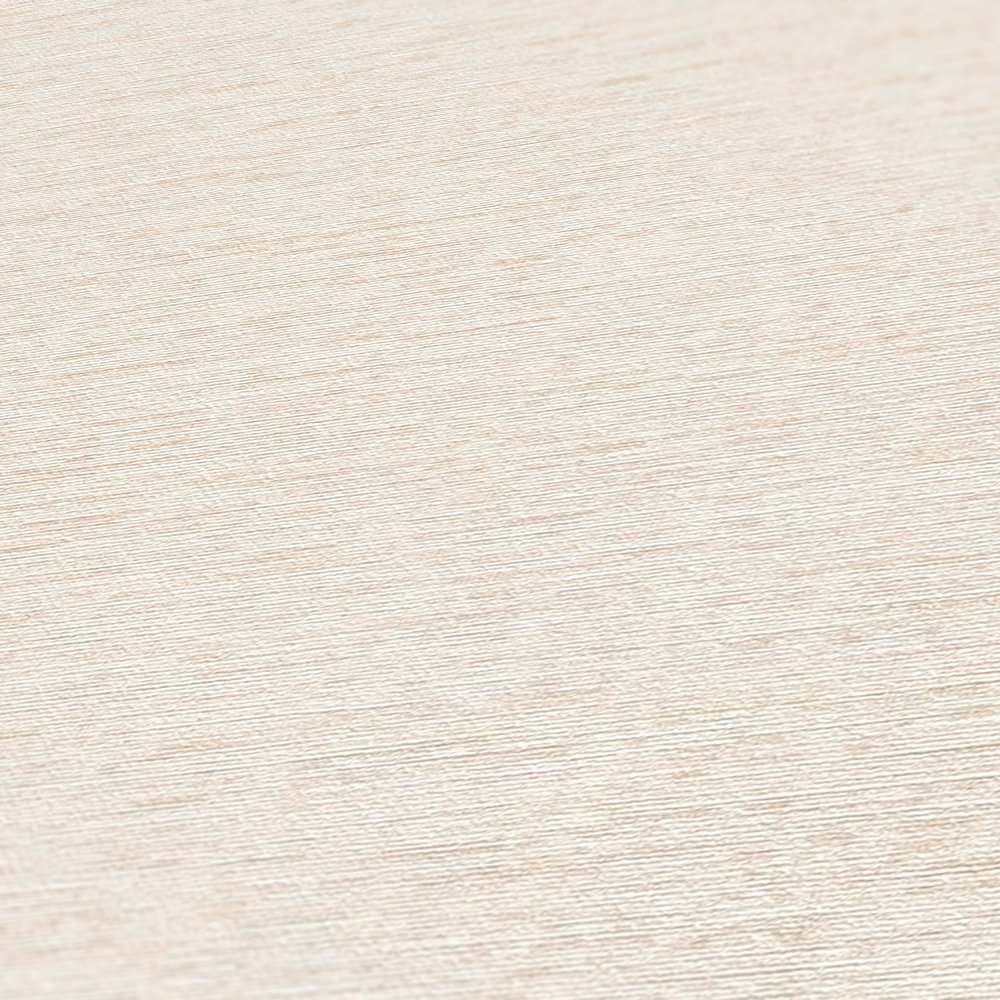             Einfarbige Tapete mit Gewebestruktur, matt – Creme, Weiß, Beige
        