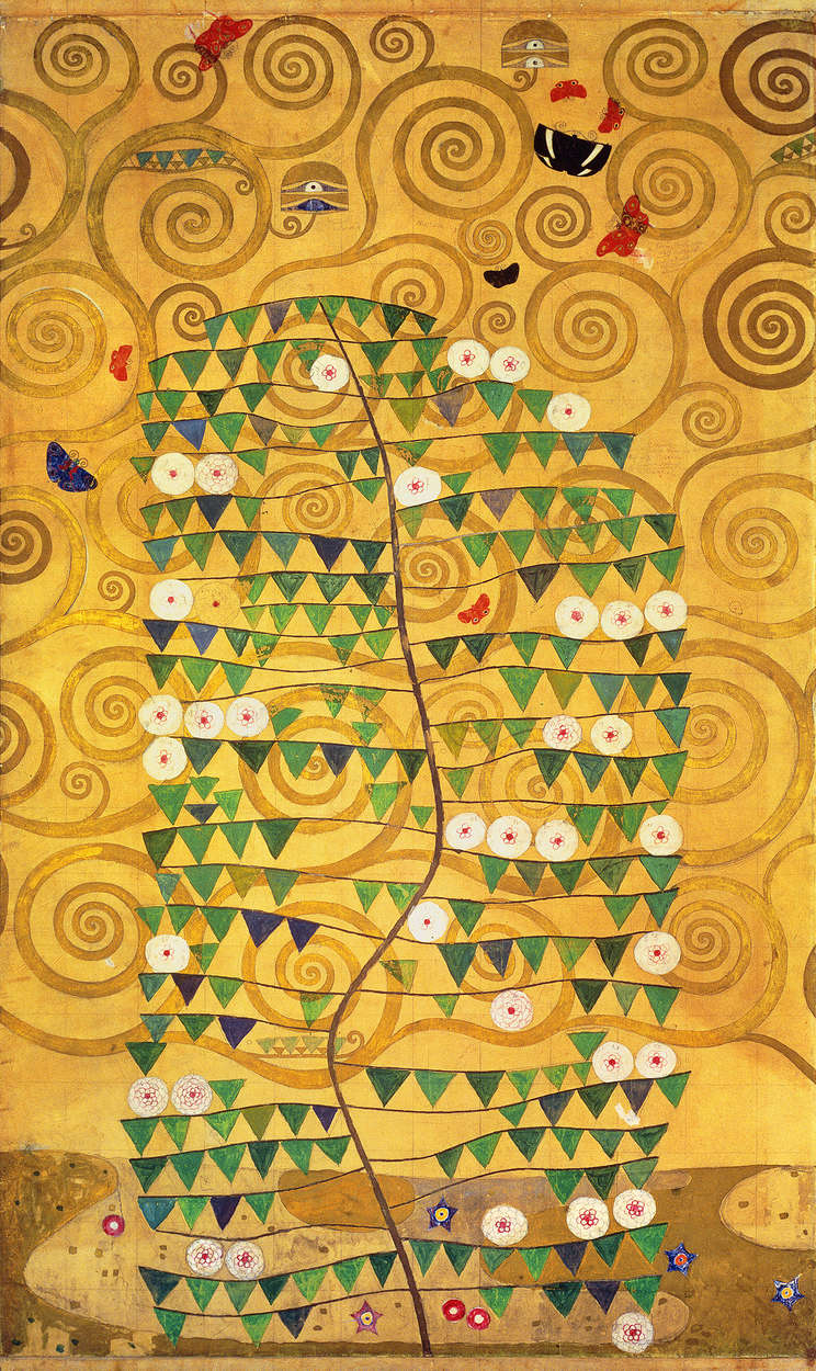             Fototapete "Lebenslauf" von Gustav Klimt
        