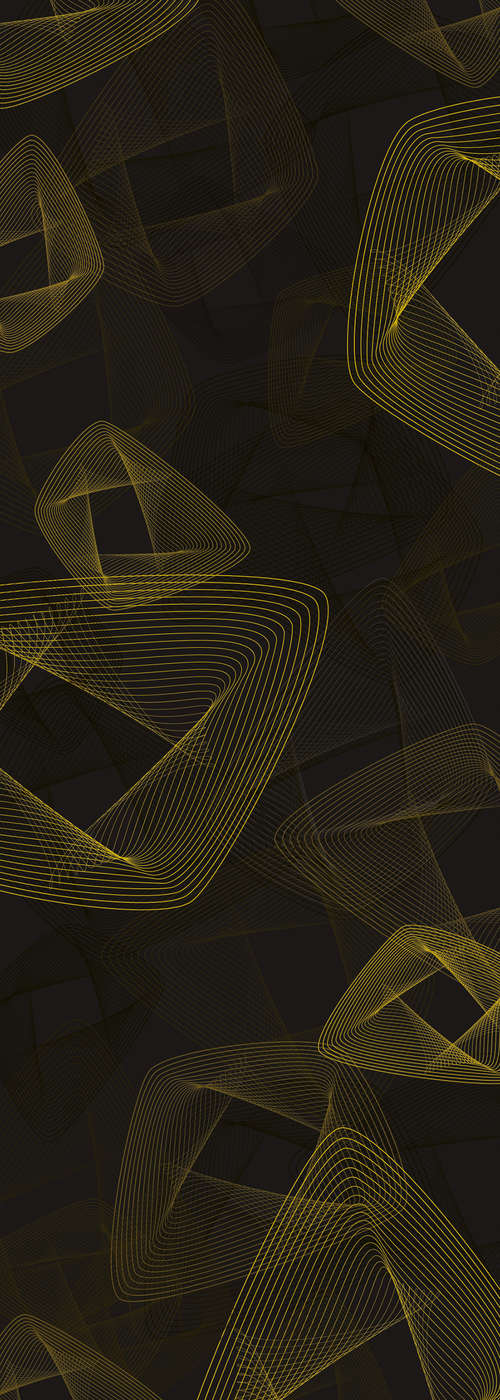             Grafik Fototapete modernes Streifen Design schwarz gelb auf Premium Glattvlies
        