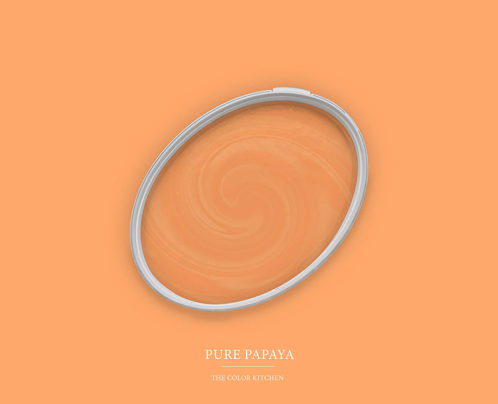         Wandfarbe in knalligem Orange »Pure Papaya« TCK5010 – 2,5 Liter
    
